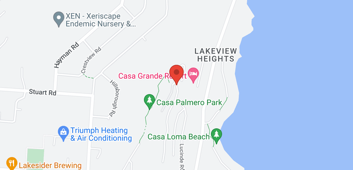 map of #9 2493 Casa Palmero Drive